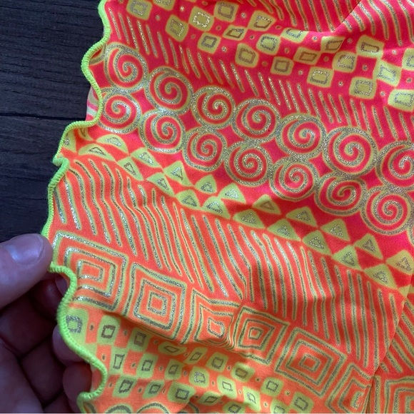 Vintage Venus thong bikini 3 piece set shimmery vintage swim wear - Picture 4 of 14